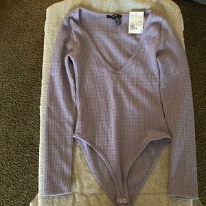 Forever 21 thong bodysuit, waffle knit material, Great Condition.